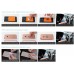 Magnetic Cell Phone Car Vent Mount Rotation Universal Smart Phone Holder for iPhone Samsung HTC Huawei - Silver